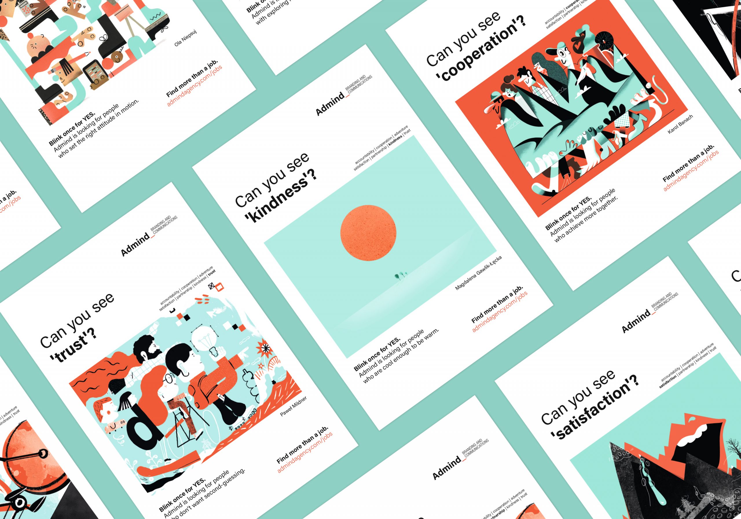 red dot recruitment campaign