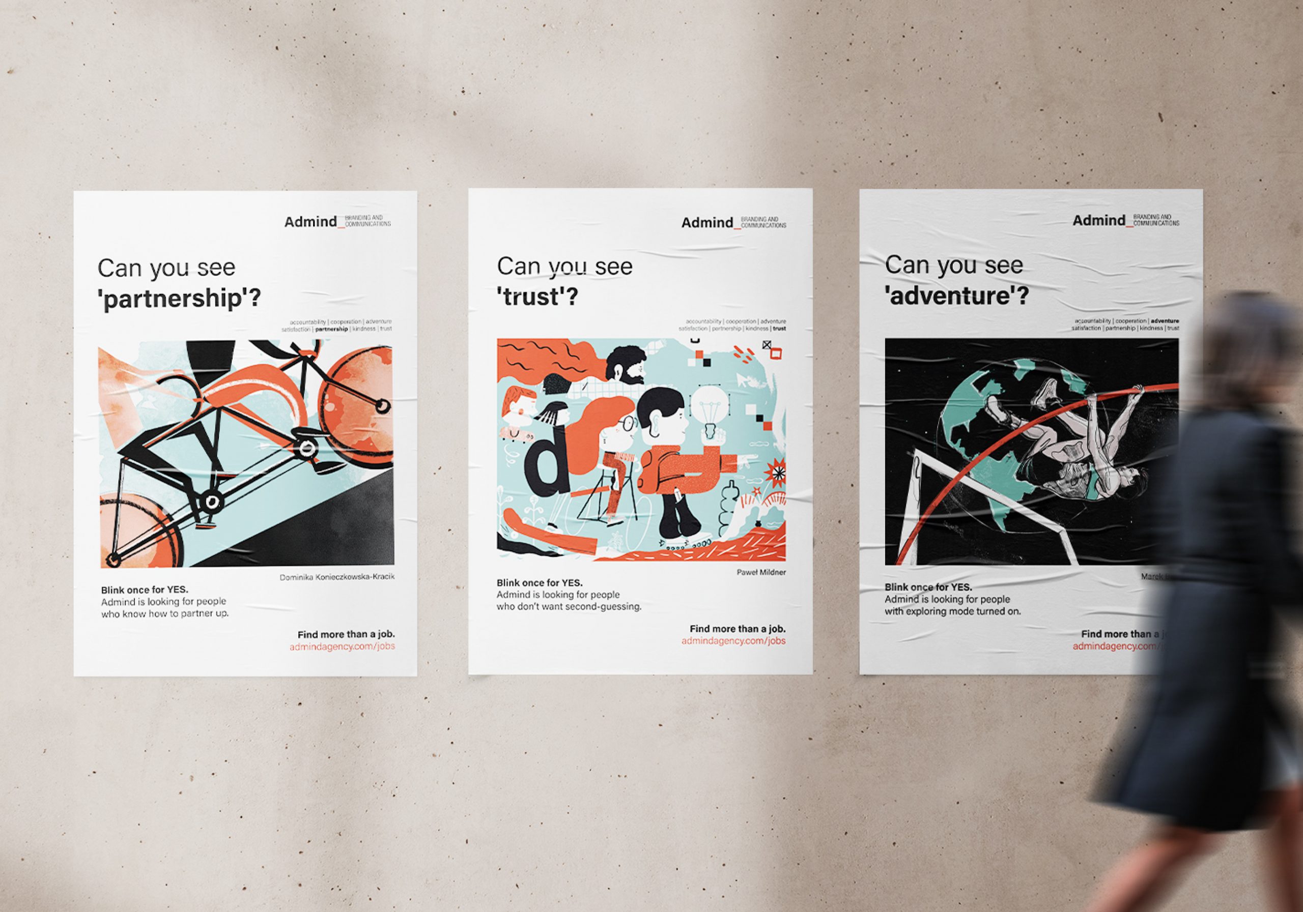 red dot recruitment campaign