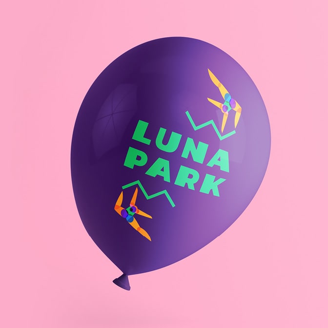lunapark visual identity