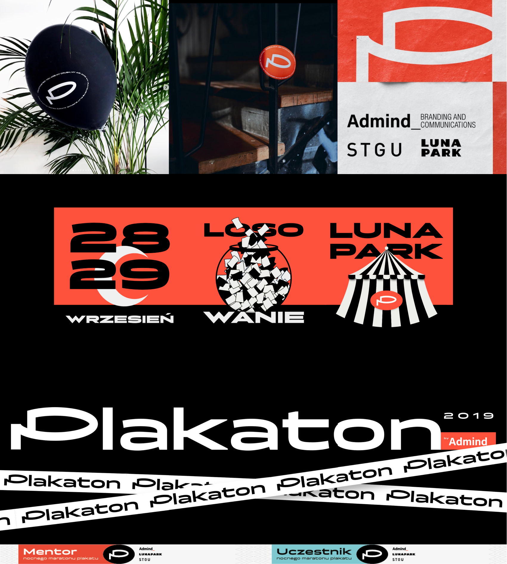 Plakaton - Nocny maraton plakatu - plakat