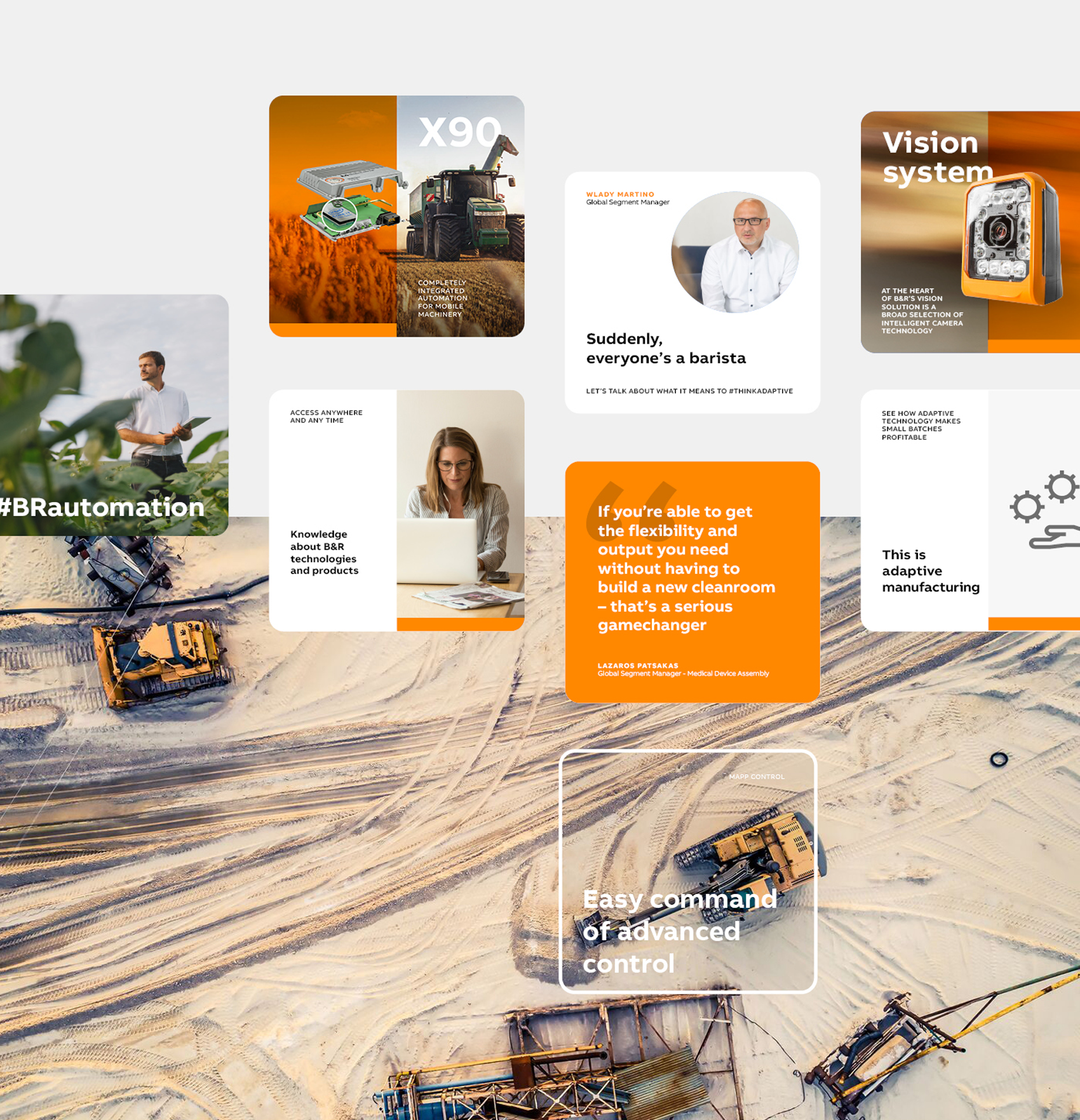 B&R marketing materials