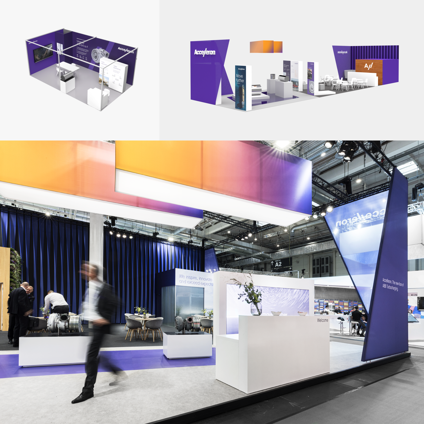 Event branding, booth design