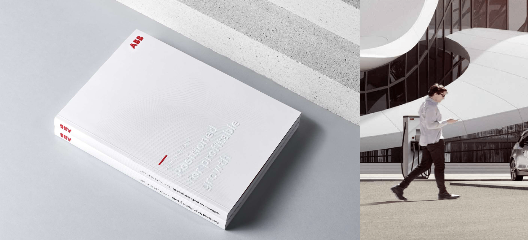 ABB annual report visualisation