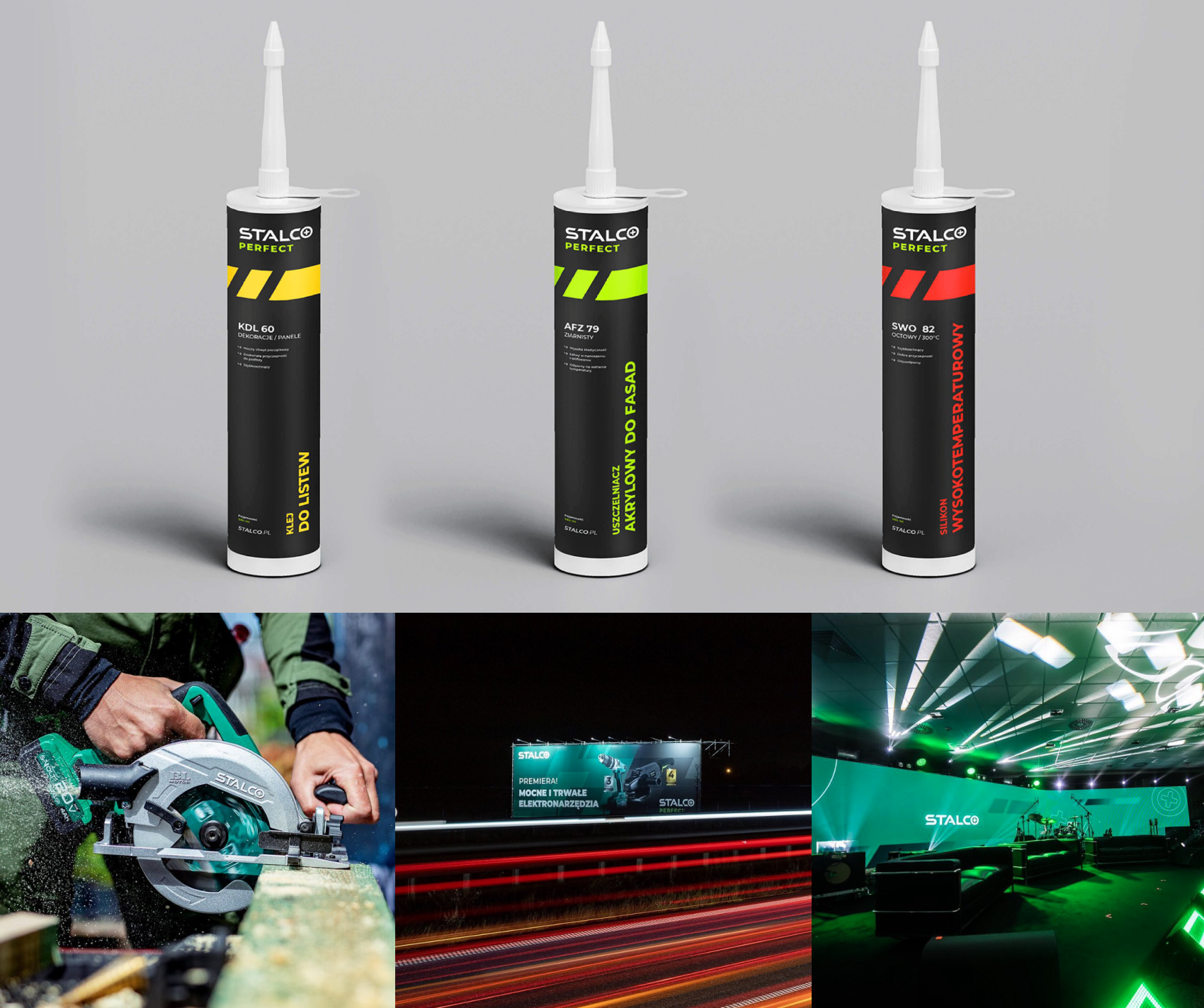 Products with a Stalco branding